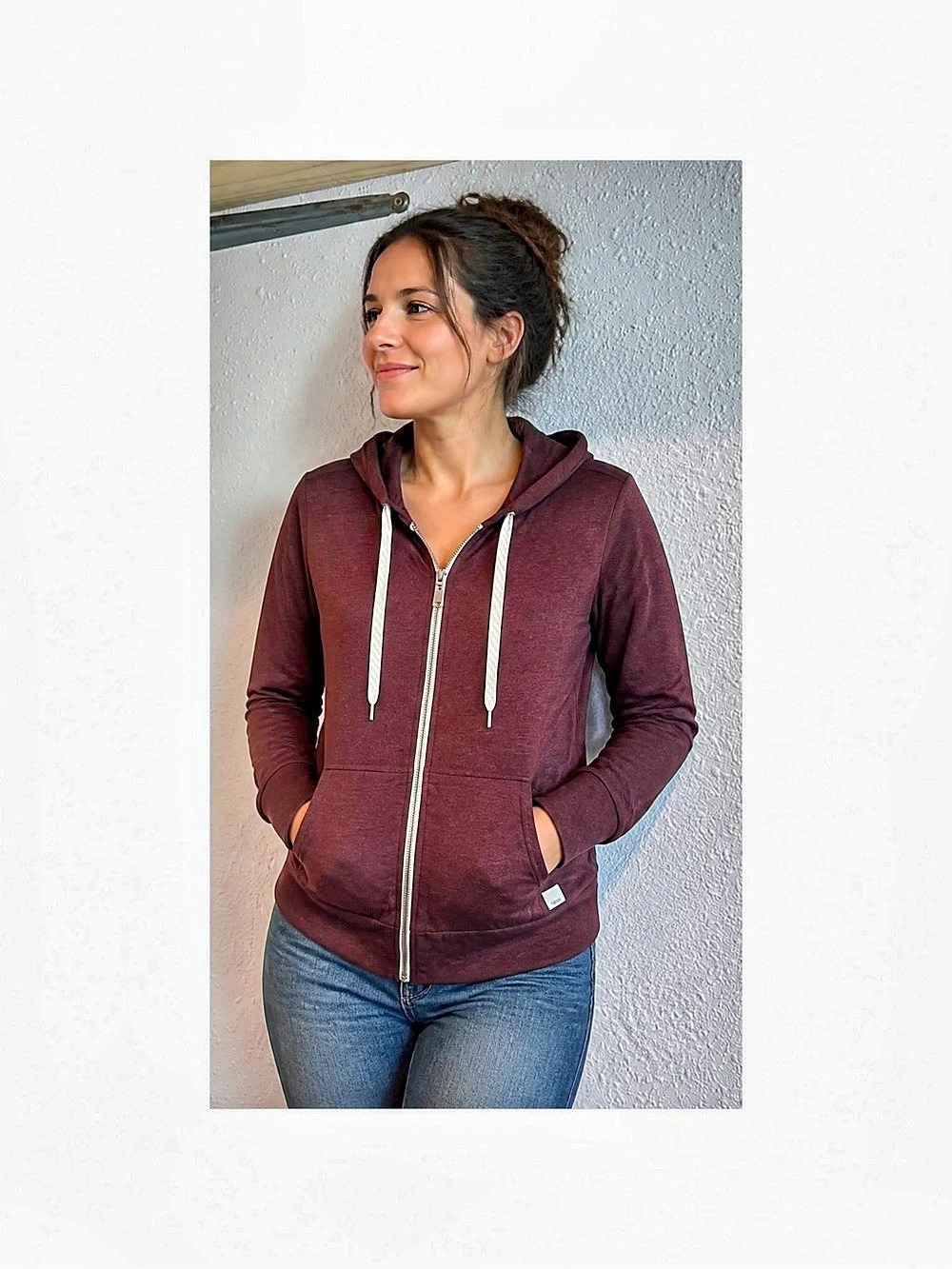 Vuori Halo Performance Hoodie 2.0 Burgundy XS